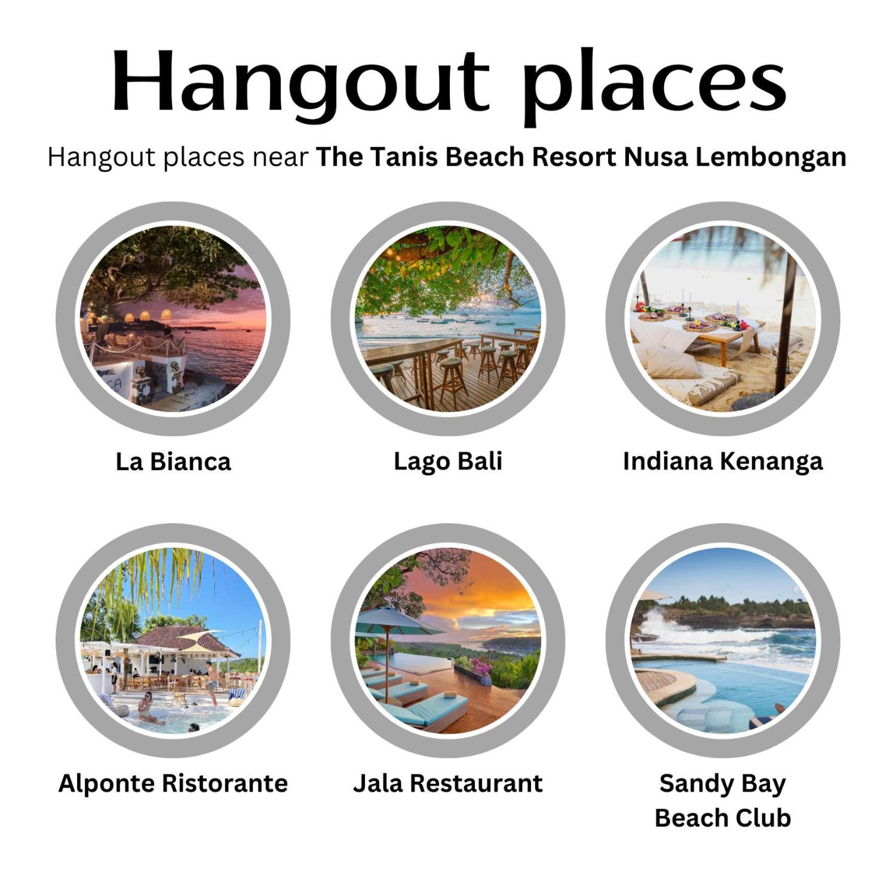The Tanis Beach Resort Nusa Lembongan エクステリア 写真